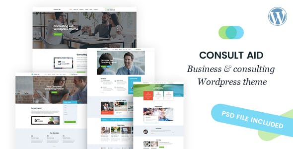 Consult Aid Business Consulting And Finance Free WordPress Theme