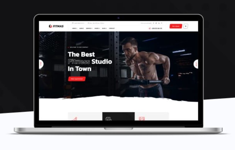 Fitmas Gym Fitness Center Free WordPress Theme