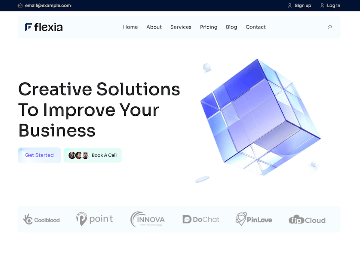 Flexia Free Business WordPress Theme