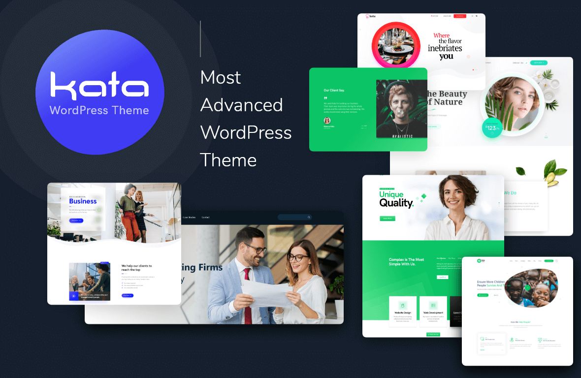 Kata Multi-Purpose WordPress Free theme