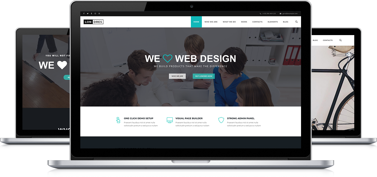 Londres Multi-Concept Free WordPress Theme