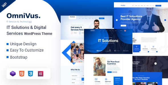 Omnivus IT Solutions & Services WordPress Free Theme