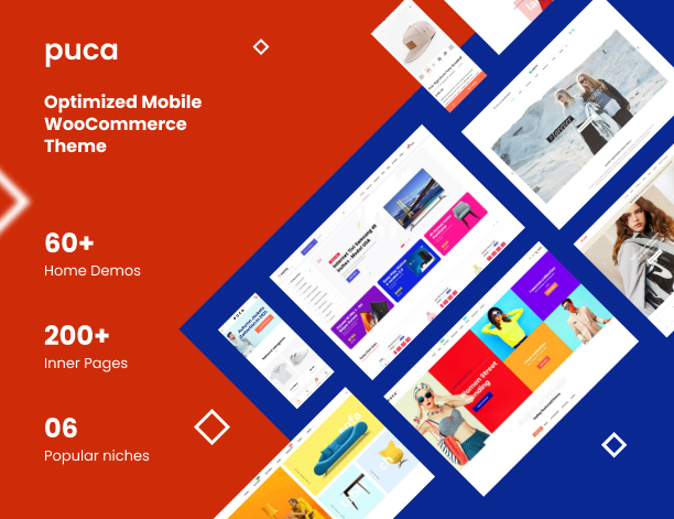 Puca Optimized Mobile Free WooCommerce Theme